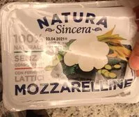 Mängden socker i Mozzarelline