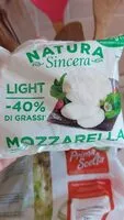 Mängden socker i Mozzarella