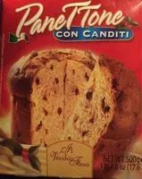 Mängden socker i Il Vecchio Forno - Panettone Con Canditi