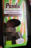 Mängden socker i Panela