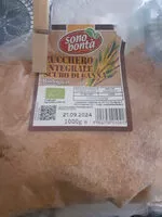 Mängden socker i Zucchero integrale scuro di canna