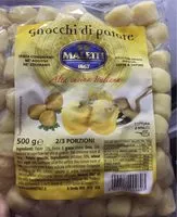 Mängden socker i Gnocchi di parate