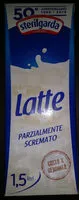 Mängden socker i Latte parzialmente scremato