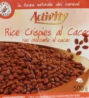 Mängden socker i Rice crisps al cacao
