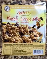 Mängden socker i Muesli croccante al cioccolato