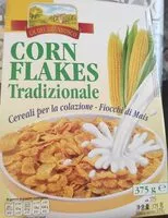 Mängden socker i Corn Flakes Tradizionale
