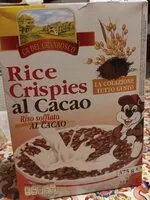 Mängden socker i Riso soffiato al cacao