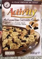 Mängden socker i Multigrano con cioccolato fondente
