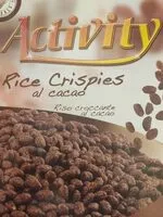 Mängden socker i Activity - Rice Crispies al cacao