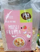 Mängden socker i Muesli frutta bio