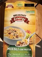 Mängden socker i Muesli con frutta