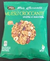 Mängden socker i Muesli croccante