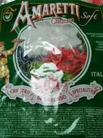 Mängden socker i Amaretti Soft Saronno 600 gr, 1 Sachet