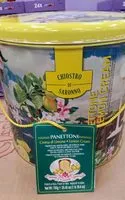 Mängden socker i Panettone Crema Limone "Sorrento" - Metal Tin