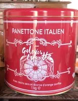 Mängden socker i Panettone Italien