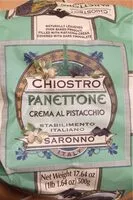 Mängden socker i Panettone crema al pistacchio