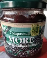 Mängden socker i Composta di more