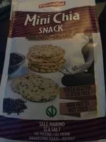 Mängden socker i Mais snack semi di chia