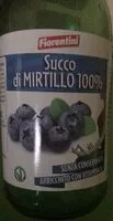 Mängden socker i Succo di mirtillo 100%