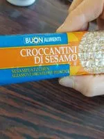 Mängden socker i Crocantini di sesamo
