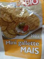 Mängden socker i Mini gallette mais