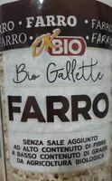 Mängden socker i Bio Gallette Farro