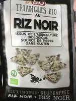 Mängden socker i Triangles bio au riz noir