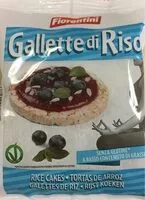 Mängden socker i Fiorentini GF Rice Cakes