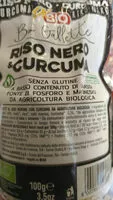 Mängden socker i Gallette riso nero e curcuma