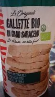 Mängden socker i Bio gallette grano saraceno