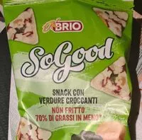 Mängden socker i SoGood snack con verdure croccanti