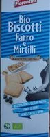 Mängden socker i Bio Biscotti farro mirtilli