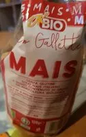Mängden socker i Gallette mais bio