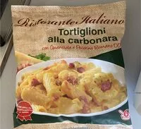 Mängden socker i Tortiglioni alla carbonara