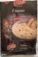 Mängden socker i Emma- cremosa toscana di legumi e cereali integrali