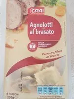 Mängden socker i Agnolotti al brasato