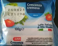 Mängden socker i Crescenza cremosa