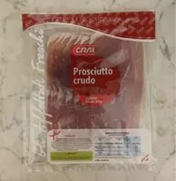 Mängden socker i Prosciutto crudo