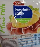 Mängden socker i Prosciutto crudo