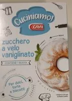Mängden socker i Zucchero a velo vanigliato