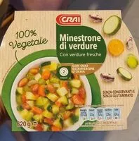Mängden socker i Minestrone di verdure