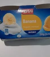 Mängden socker i yogurt banana