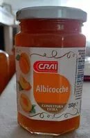 Mängden socker i Confettura albicocche