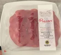 Mängden socker i Bresaola della valtellina