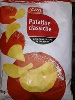 Mängden socker i Patatine classiche