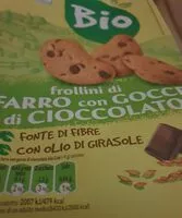 Mängden socker i Frollini di farro con gocce di cioccolato