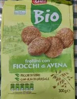 Mängden socker i Frollini con fiocchi di avena