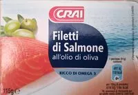 Mängden socker i Filetti di Salmone all'olio di oliva