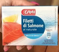 Mängden socker i Filetti di salmone al naturale