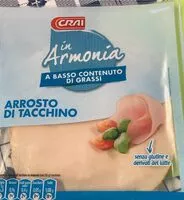 Mängden socker i Arrosto di tacchino